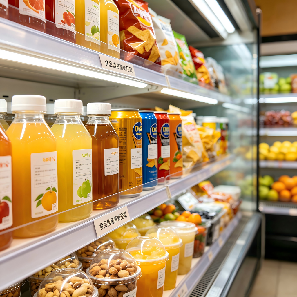 Food Grade Adhesive Labels, Material, Lamination & Printing Customization