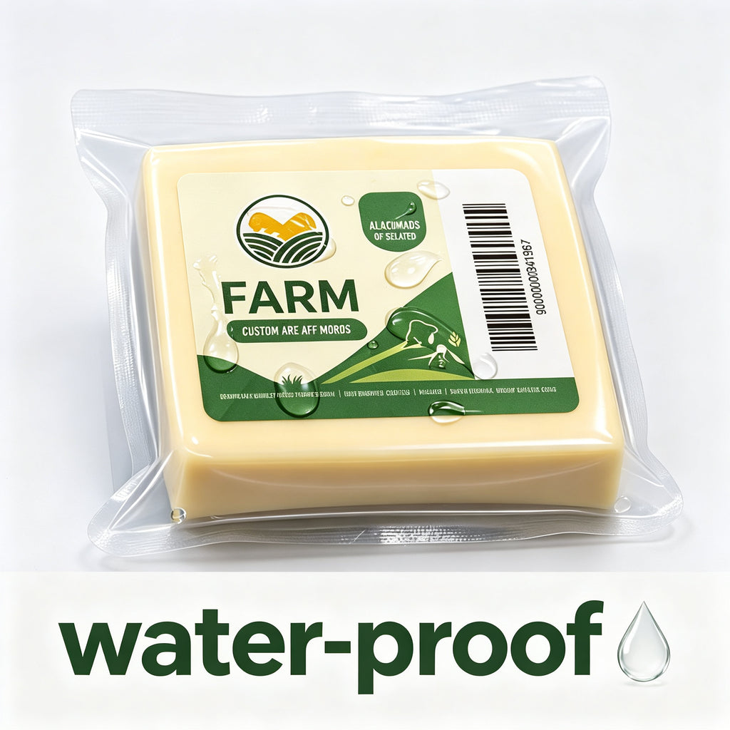 Waterproof Food Labels, Oil Resistant Stickers & Cold Resistant Food Labels for Food Packaging